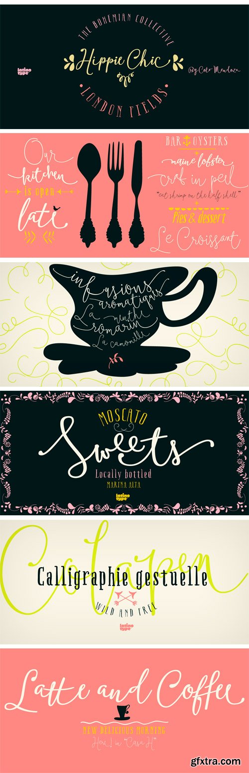 Boho Font Family - 26 Fonts $159 Boho Font Family - 26 Fonts $159