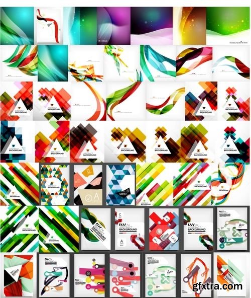 Mega Collection of Abstract Geometric Backgrounds
