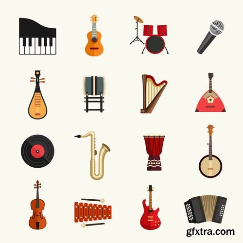 Vector - Colored Icons Set 2