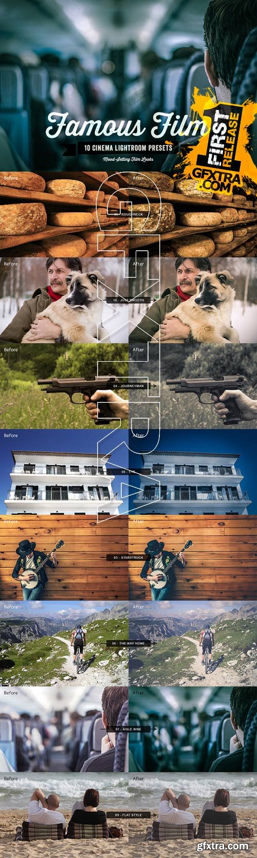 CM - Famous Film Lightroom Presets Vol 1 98337