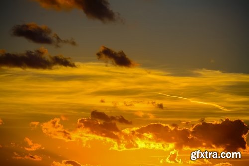 Collection of sunsets in the clouds 25 HQ Jpeg