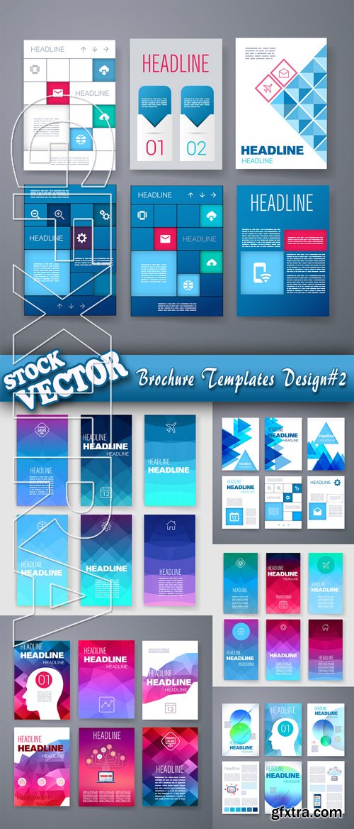 Stock Vector - Brochure Templates Design#2