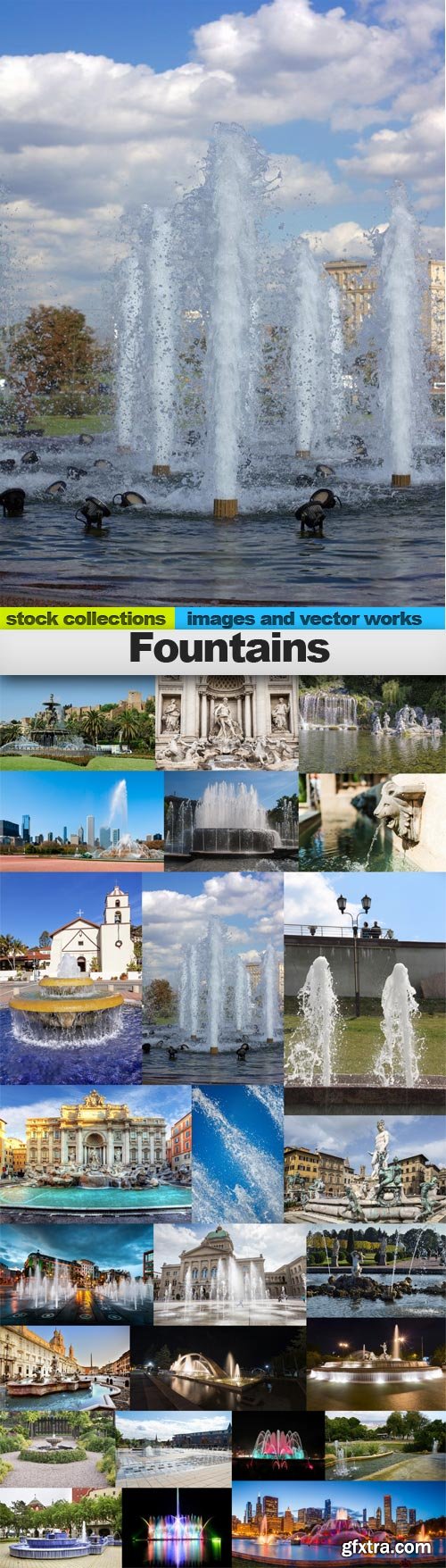 Fountains, 25 x UHQ JPEG Fountains, 25 x UHQ JPEG