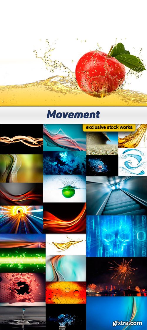 Abstact Movement - 25x JPEGs Abstact Movement - 25x JPEGs