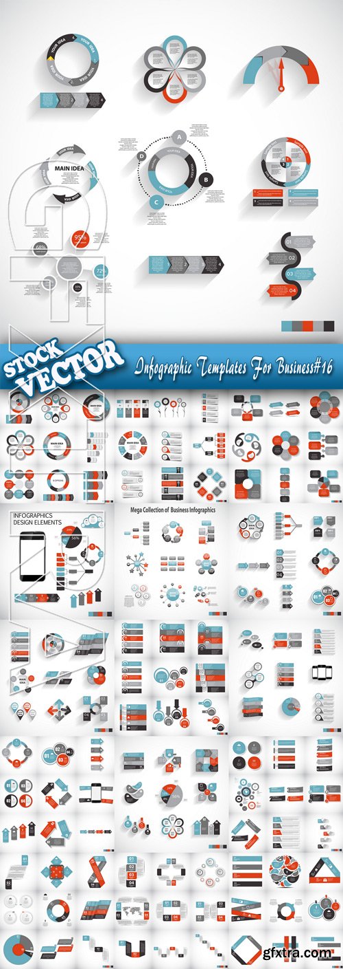 Stock Vector - Infographic Templates For Business#16