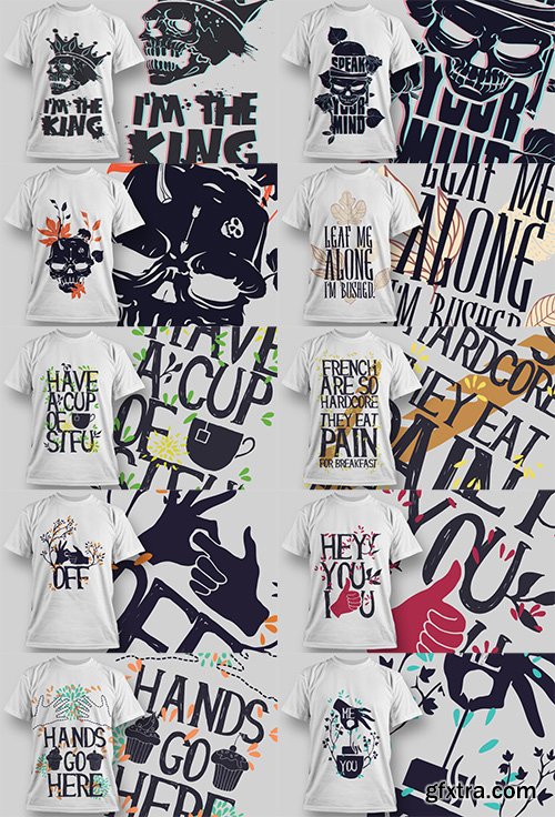 30 Amazing Vector T-shirt Designs