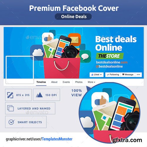 GraphicRiver - Online Deals FB Cover