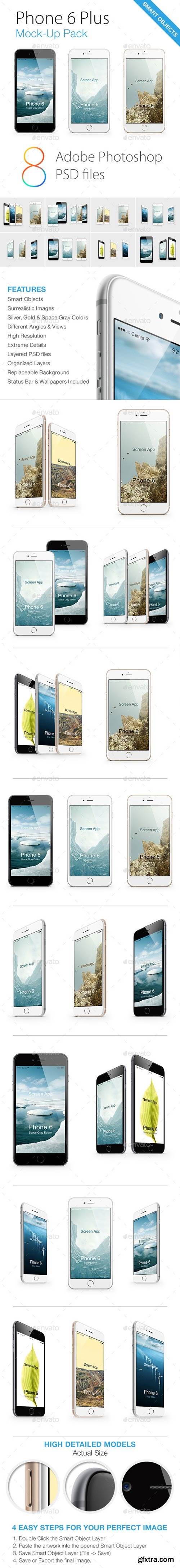 GraphicRiver - Phone 6 Mock-Ups Pack