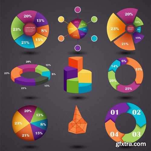 Vector - Infographics Set