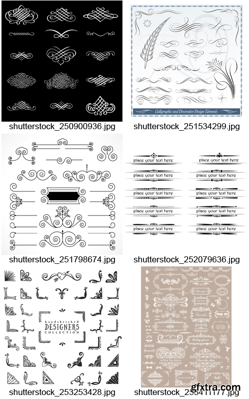 Amazing SS - Vintage Corners &amp; Page Decoration, 25xEPS