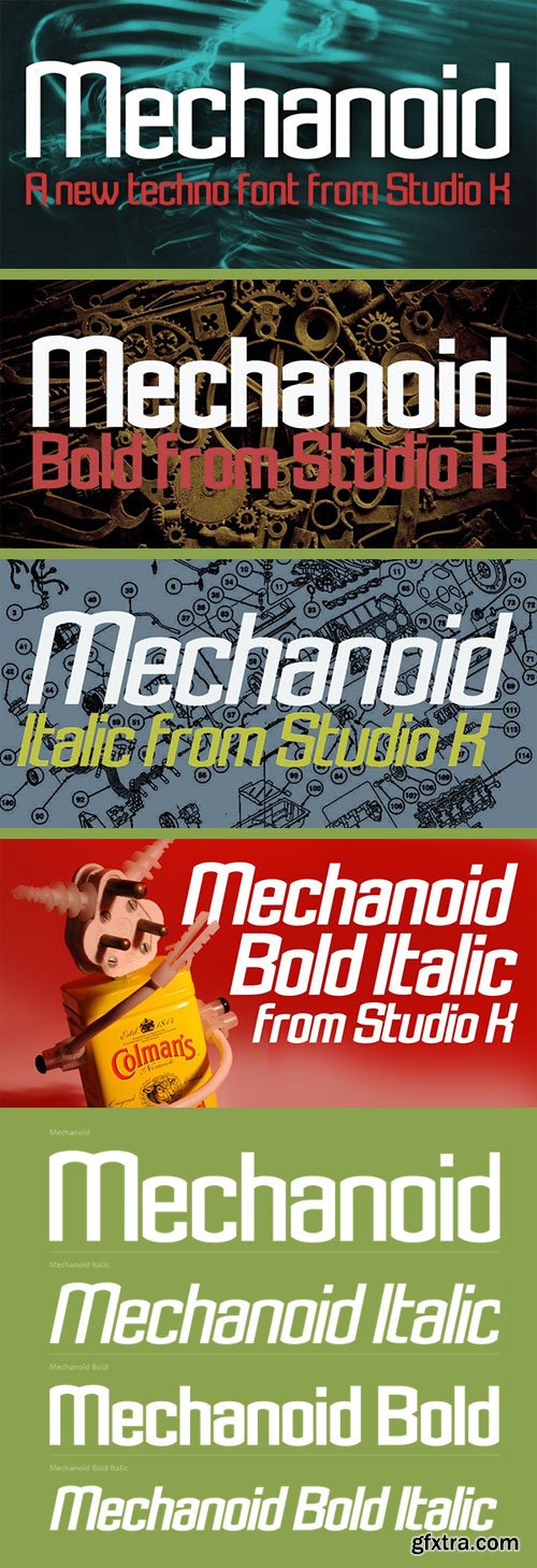 Mechanoid - Engineering &amp; Technological Type 4xOTF