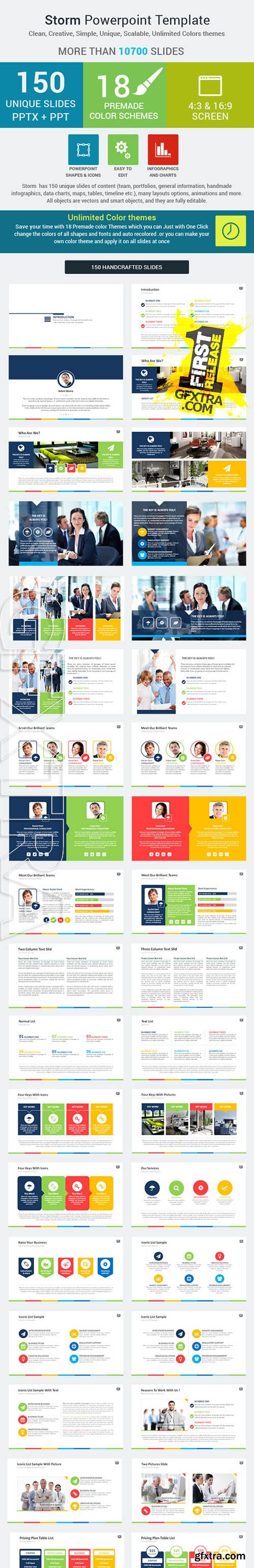 Storm PowerPoint Presentation Template - GraphicRiver 8987774