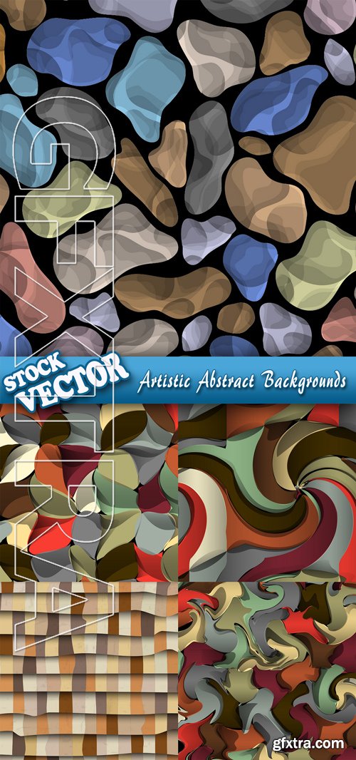 Stock Vector - Artistic Abstract Backgrounds
