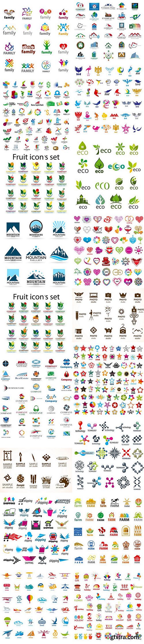 Logos - Vector Collection 9, 25xEPS