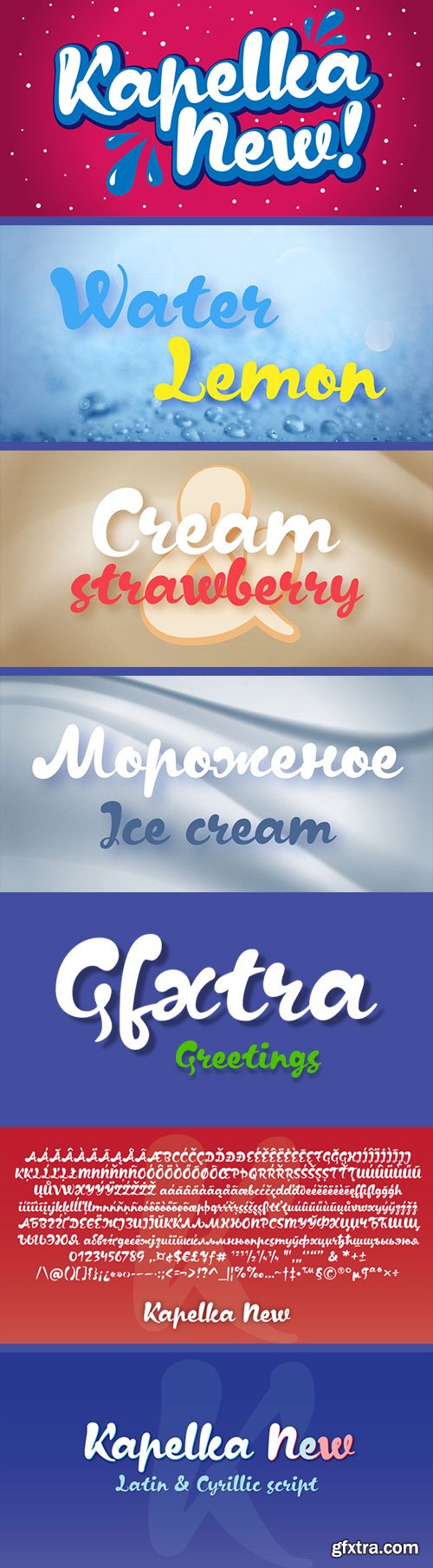 Kapelka New - Soft &amp; Friendy Display Typeface