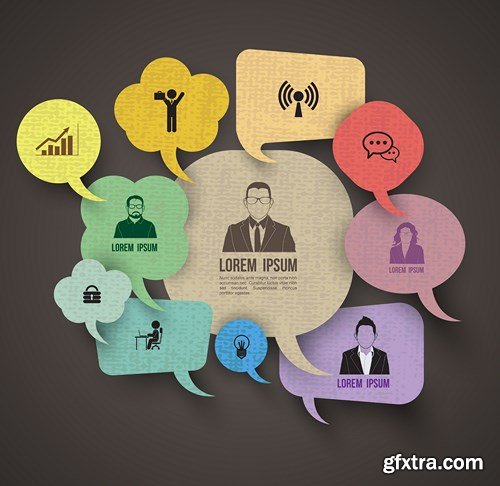 Infographics Elements 13, 25xEPS