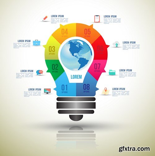 Infographics Elements 13, 25xEPS