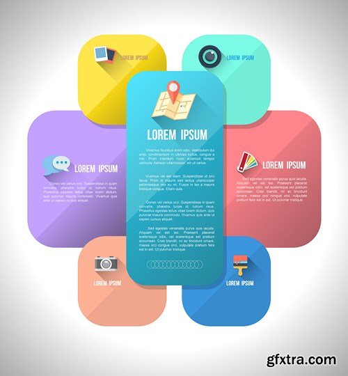 Infographics Elements 13, 25xEPS