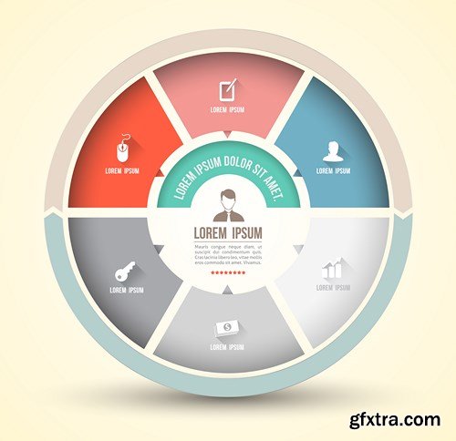 Infographics Elements 13, 25xEPS