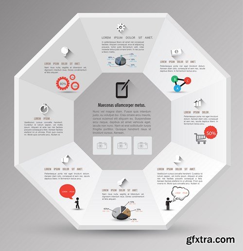Infographics Elements 13, 25xEPS