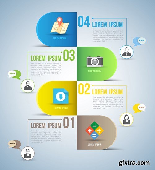 Infographics Elements 13, 25xEPS