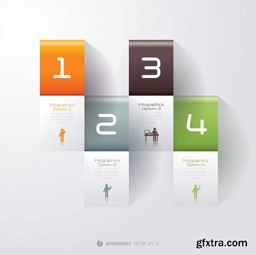 Infographics Elements 14, 25xEPS