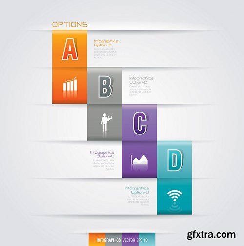 Infographics Elements 14, 25xEPS