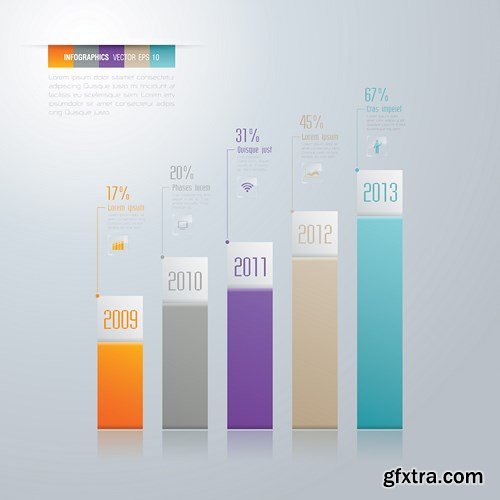 Infographics Elements 14, 25xEPS
