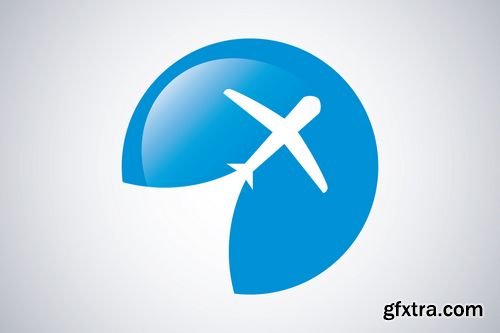 Vector - Airplane Logo
