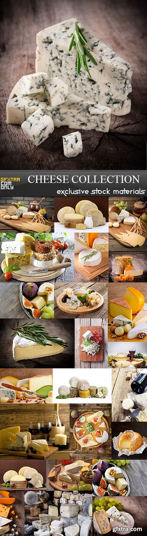 Cheese Collection, 25xUQH JPEG