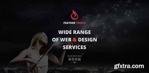 ThemeForest - Feather Touch - Responsive Coming Soon Template - RIP