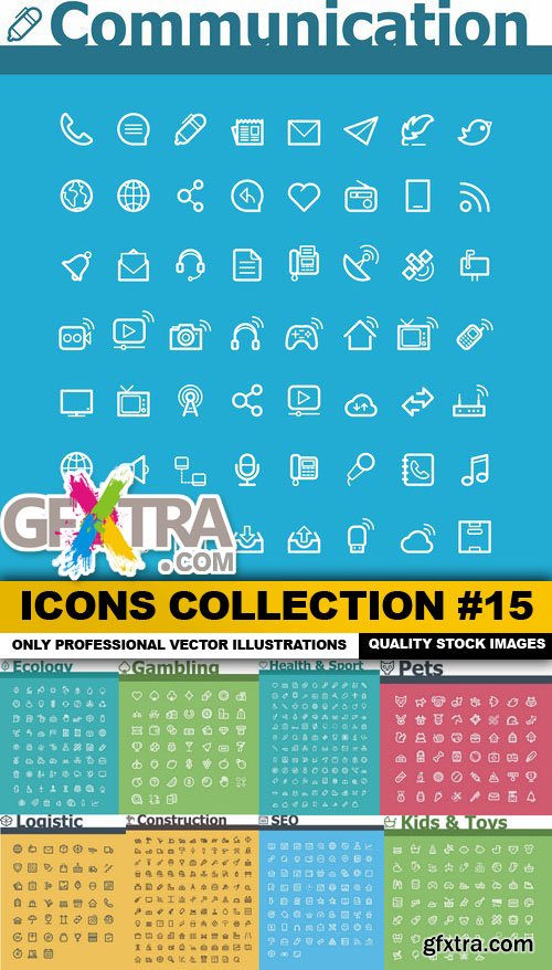 Icons Collection #15 - 25 Vector