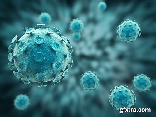 Bacterium &amp; Virus, 25xUHQ JPEG