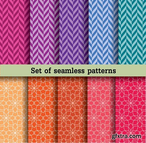 Retro &amp; Ethnic Patterns, 24xEPS