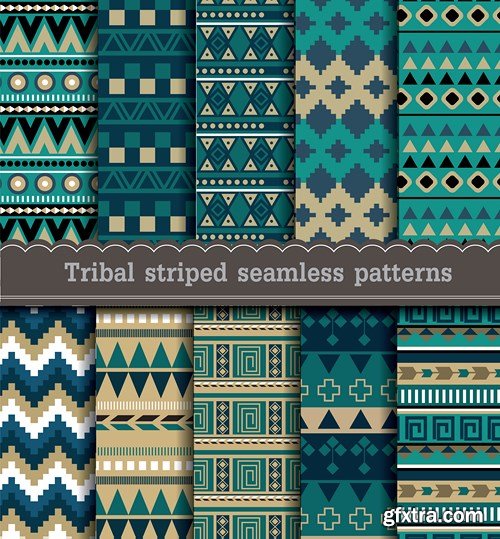 Retro &amp; Ethnic Patterns, 24xEPS