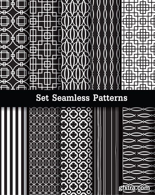 Retro &amp; Ethnic Patterns, 24xEPS