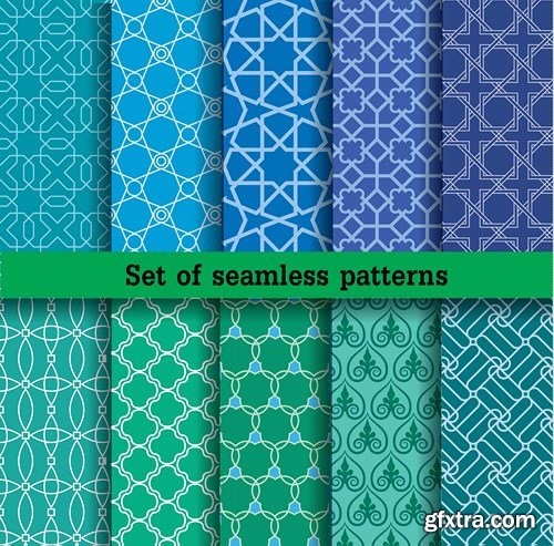 Retro &amp; Ethnic Patterns, 24xEPS