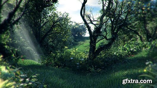 The Gnomon Workshop - Grass and Plant Instancing in Maya/Mental Ray Forests Techniques, part Two