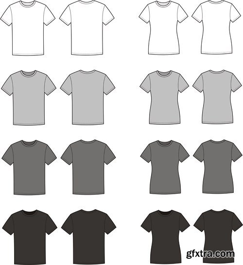 T-Shirts & Clothes, 25xEPS