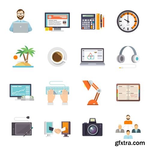 Vector Icons Set 4