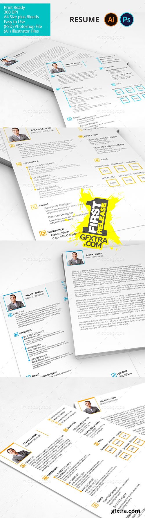 CodeGrape - Clean & Simple Resume CV 5385 CodeGrape - Clean & Simple Resume CV 5385