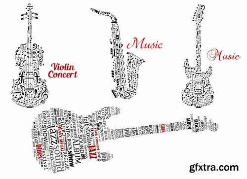 Tag Cloud of Different Words for Business 2, 25xEPS