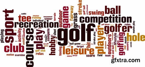 Tag Cloud of Different Words for Business 2, 25xEPS