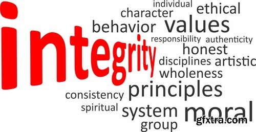 Tag Cloud of Different Words for Business 2, 25xEPS