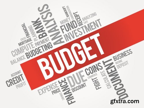 Tag Cloud of Different Words for Business 2, 25xEPS