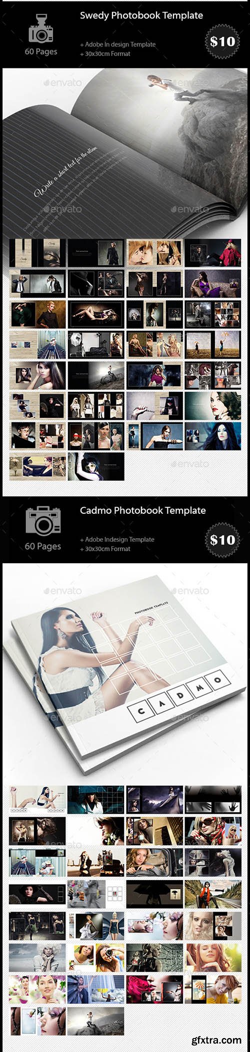 GraphicRiver 10x Photobook Templates Bundle 10589921