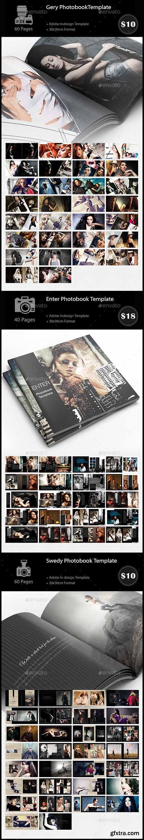 GraphicRiver 10x Photobook Templates Bundle 10589921