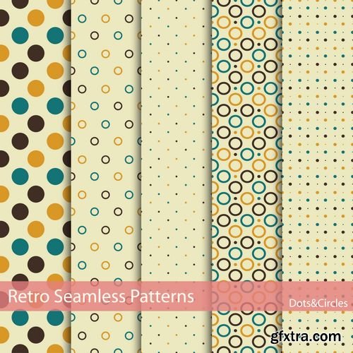 Vector - Set of Seamless Patterns