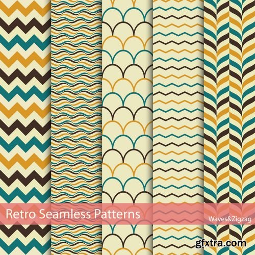 Vector - Set of Seamless Patterns