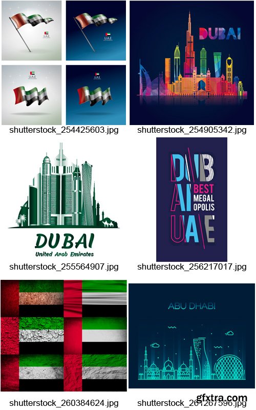 Amazing SS - UAE, 25xEPS Amazing SS - UAE, 25xEPS